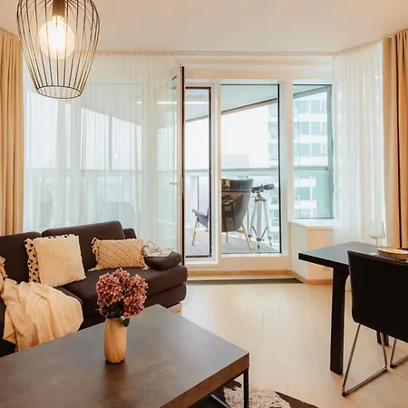 דירה Panorama Luxury Retreat ברטיסלאבה